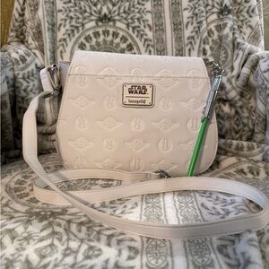 Loungefly Star Wars White Crossbody Bag